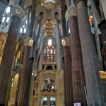 Vnútorné priestory Sagrada Familia